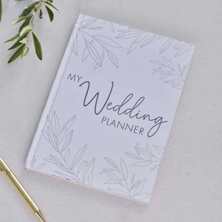 Ginger Ray | White Wedding Planner Notebook | Wedding Supplies NZ