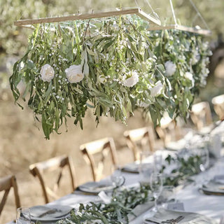 Ginger Ray | Wooden Foliage Hanging Grid | Wedding Decorations NZ