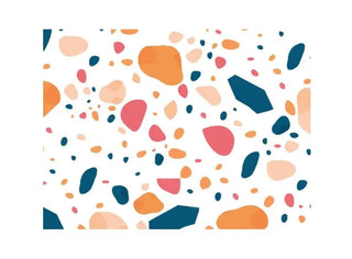 Build a Birthday | Terrazzo Edible Cake Image - A4 Size | Terrazzo Party Supplies NZ