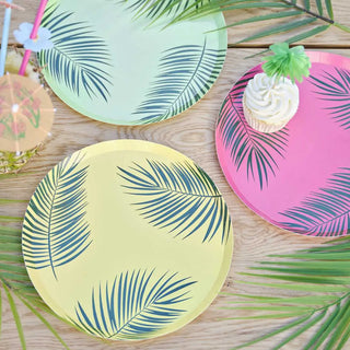 Ginger Ray | Hawaiian Tiki Palm Leaf Plates | Hawaiian Party Supplies NZ