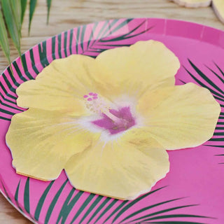 Ginger Ray | Hawaiian Tiki Tropical Flower Napkins | Hawaiian Party Supplies NZ