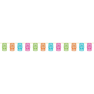 Amscan | Tiki flag banner | Tropical party supplies 
