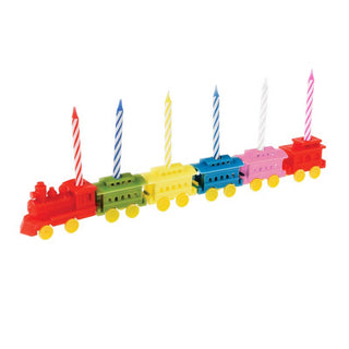 Train Birthday Candle Set | Rainbow Train Candle | Novelty Candles | Train Party