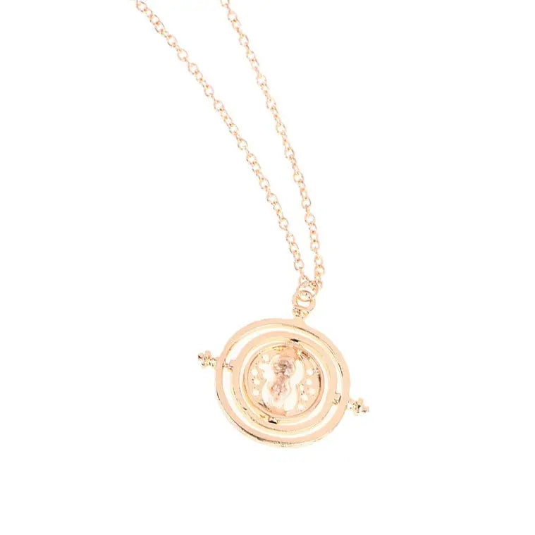 El Regalo Harry Potter Hermione Granger Time Turner Hour Glass necklace |  Have one for your collection and share with your best friend, freindship  day or birthday gift, or festive season Alloy