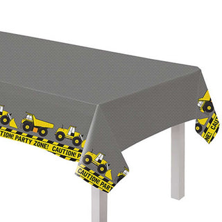 Construction Paper Tablecover | Construction Party Supplies NZ