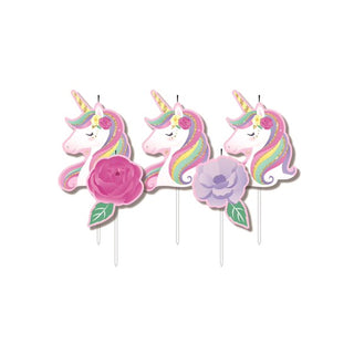 Unicorn Candles | Unicorn Party Supplies NZ
