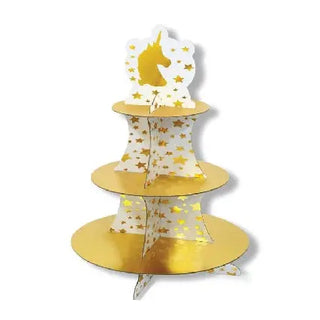 Beistle | unicorn cupcake stand | unicorn party supplies NZ