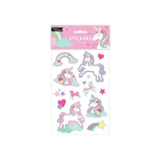 Unicorn Sticker Sheet | Unicorn Party Supplies NZ