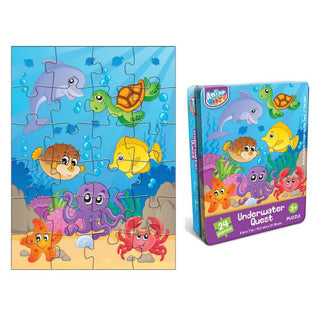 Underwater Quest Puzzle Tin | Under the Sea Party Supplies NZ