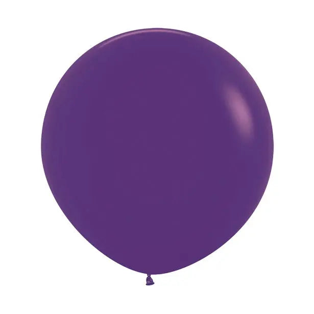 Giant Violet Balloon - 60cm NZ – Build a Birthday NZ