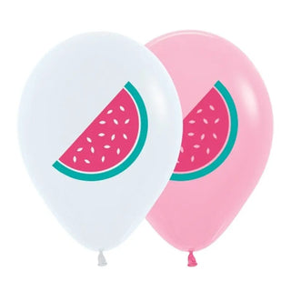 watermelon balloons | tropical party