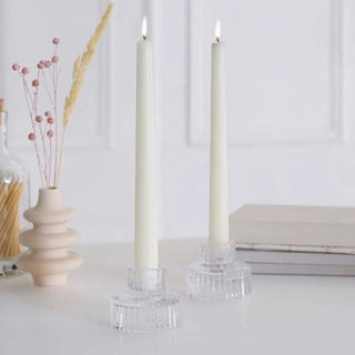 Ginger Ray | Clear Glass Candle Holders | Christmas Decorations NZ