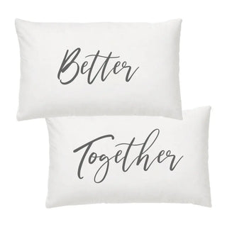 Wedding Better Together Pillowcase Set | Wedding Gifts NZ