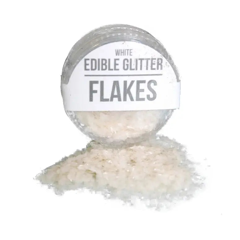 Red Edible Glitter Flakes