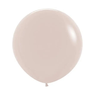 Giant 60cm White Sand Balloon | Beige Party Supplies NZ