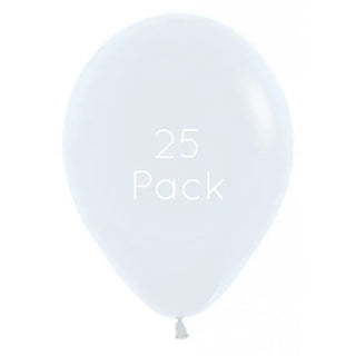 White Balloons - 25 Pkt