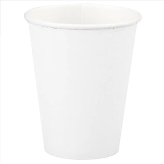 White Cups | White Party Supplies