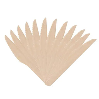 Wooden Knives 12 Pack | Eco Party Theme & Supplies