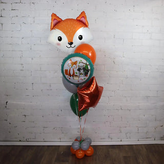 Woodland Fox Balloon Bouquet | Woodland Party Supplies