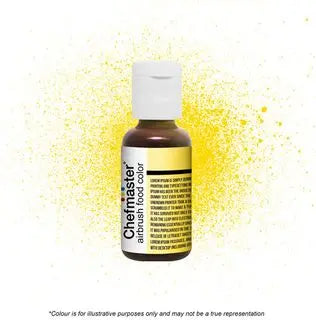 Chefmaster Airbrush Liquid 18g - Canary Yellow