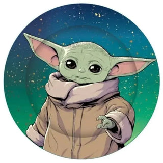 Baby Yoda Plates | Star Wars Baby Yoda Party Supplies NZ